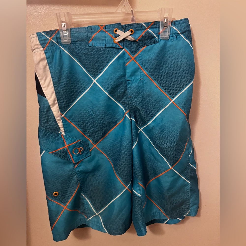 ‼️2 for $10 …Kids swim trunks …size L 10-12 …Op brand …Vguc